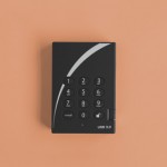 Picture of a secure drive with pin code keypad